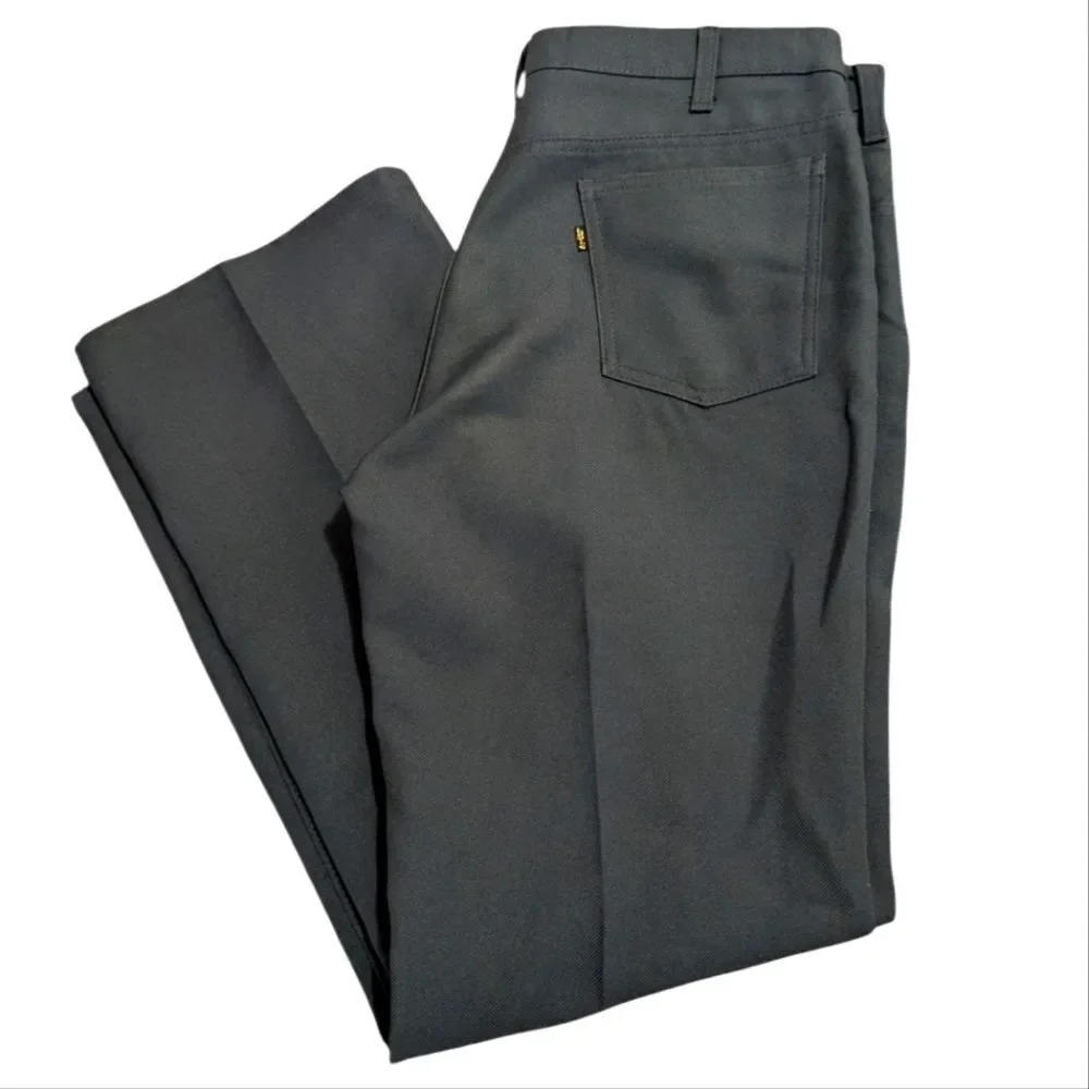 Levi's vintage blue polyester flare‎ men's pants